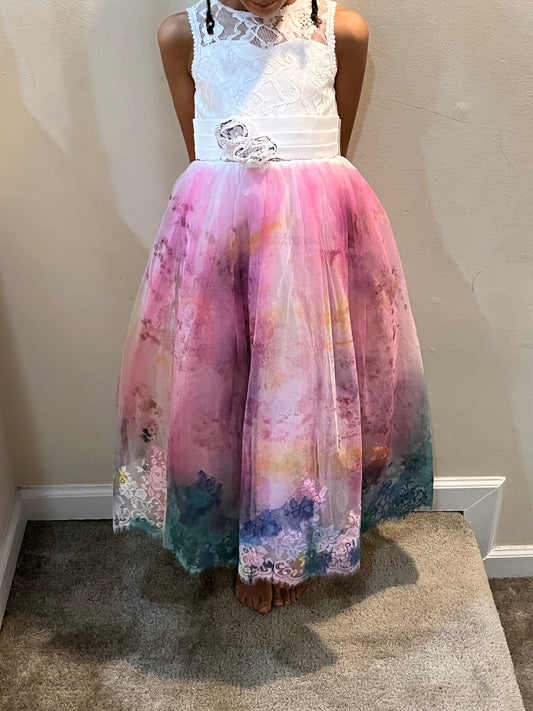 Formal Abstract dress for girls