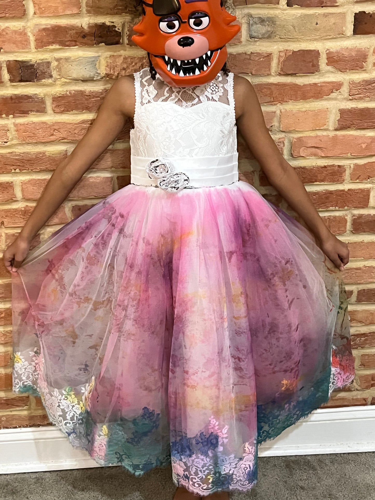 Formal Abstract dress for girls