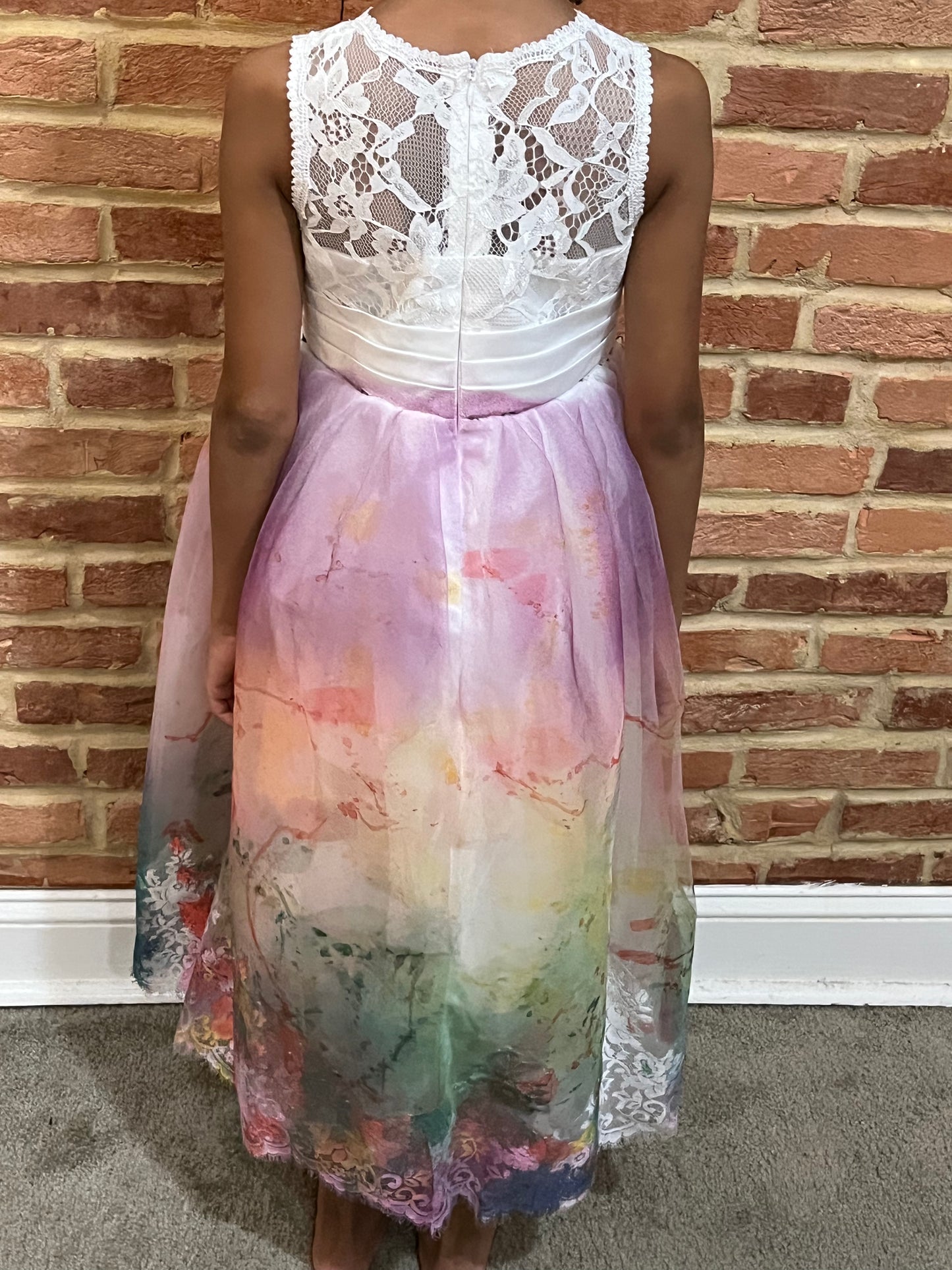 Formal Abstract dress for girls