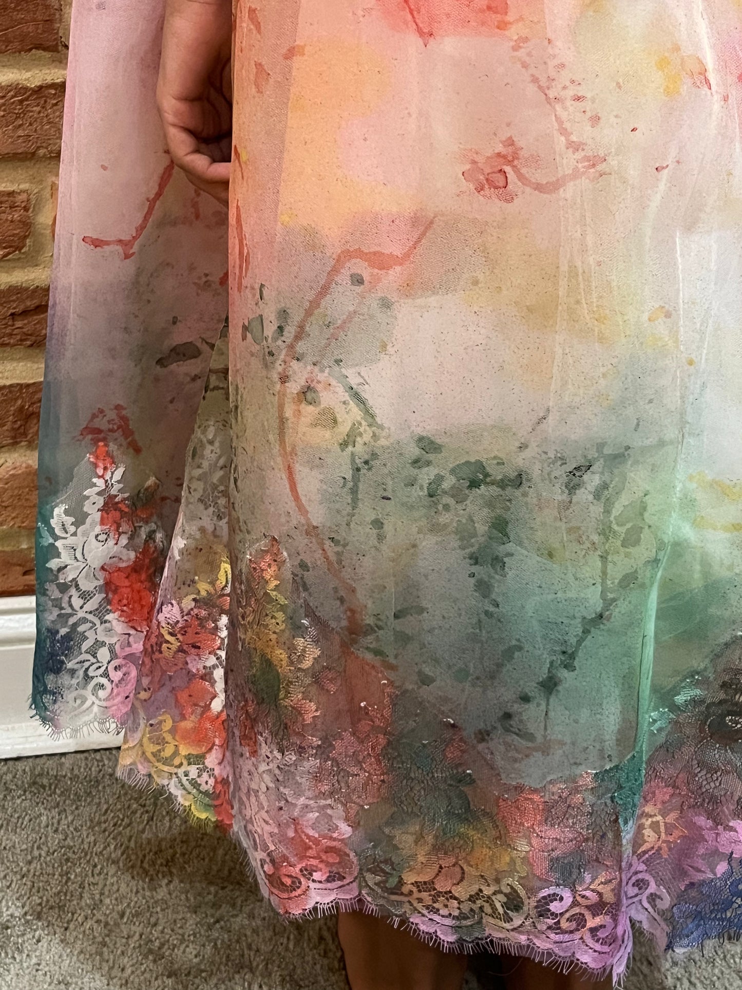 Formal Abstract dress for girls