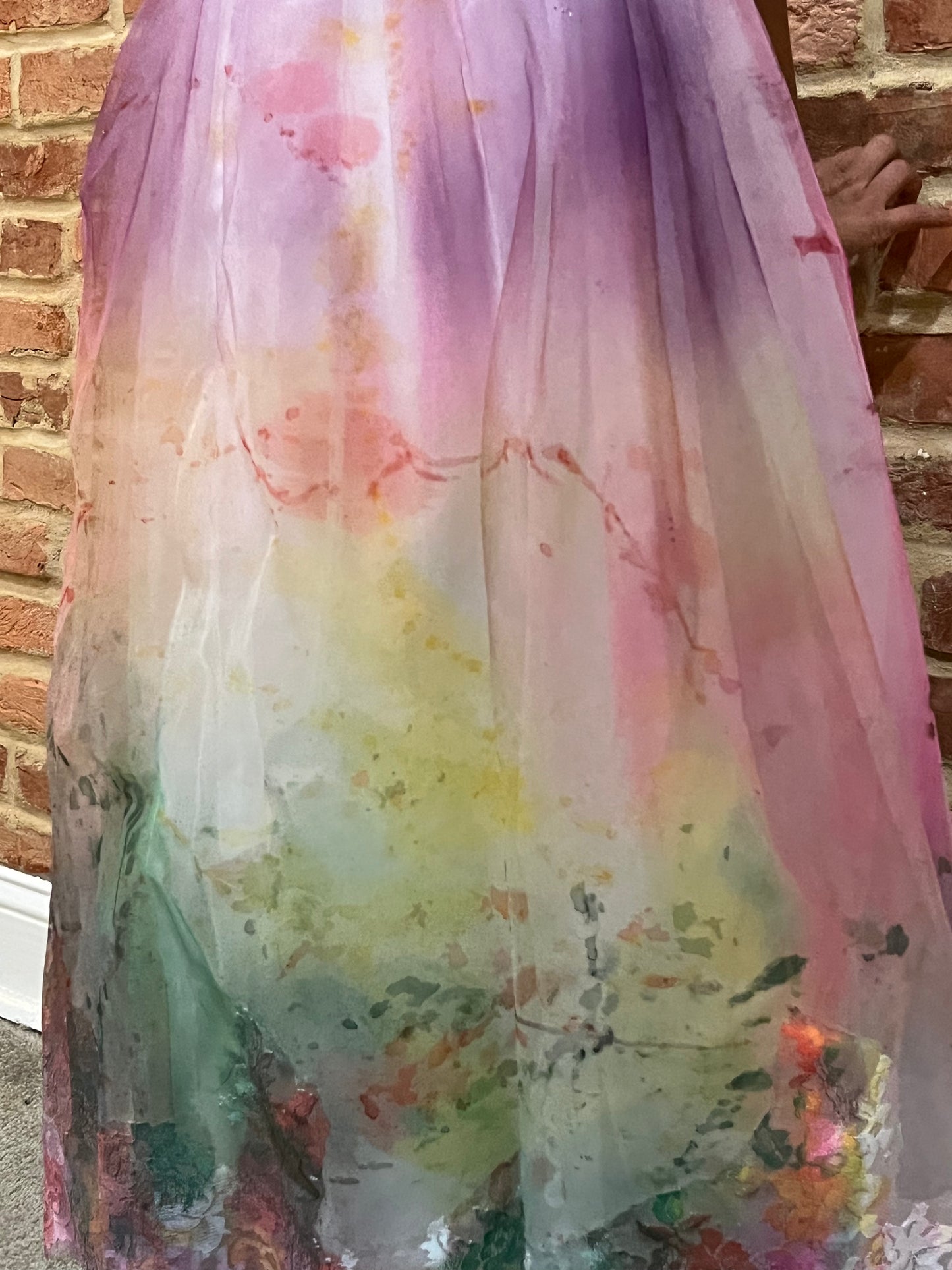 Formal Abstract dress for girls